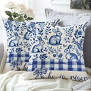 FORRO DE COJIN PASCUA BLUE DECOR 45X45CM