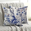 FORRO DE COJIN PASCUA BLUE DECOR 45X45CM