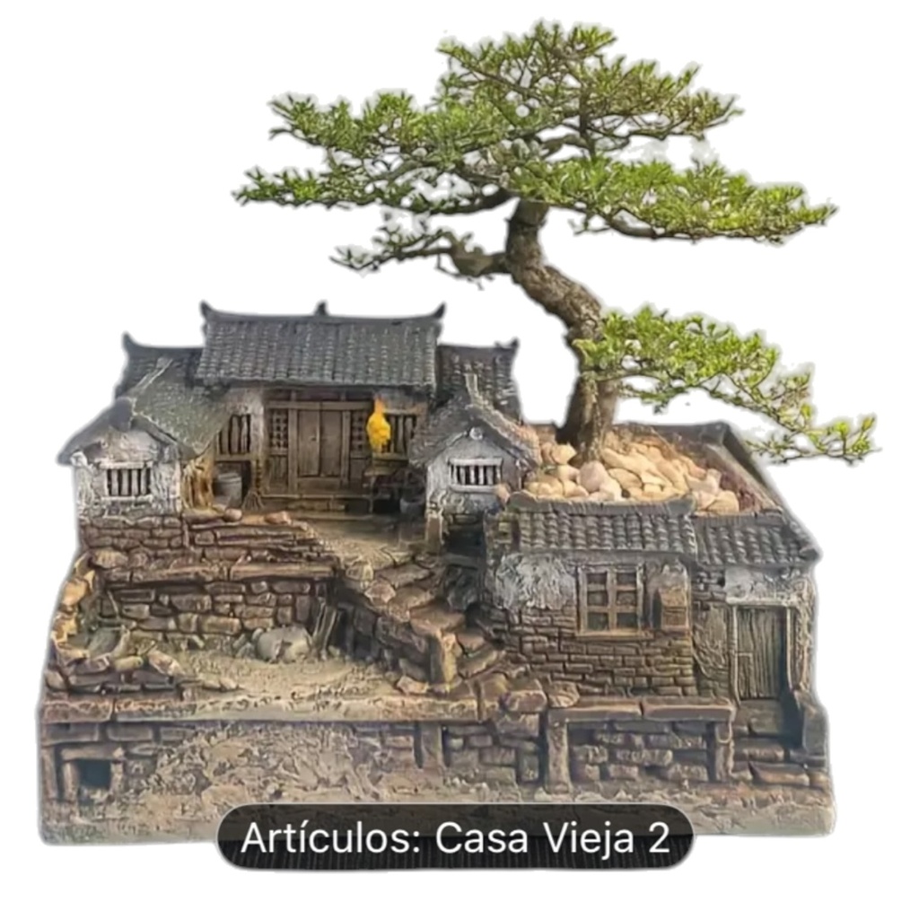 MACETA RUSTICA PARA BONSAI 16.8X10.6X10CM