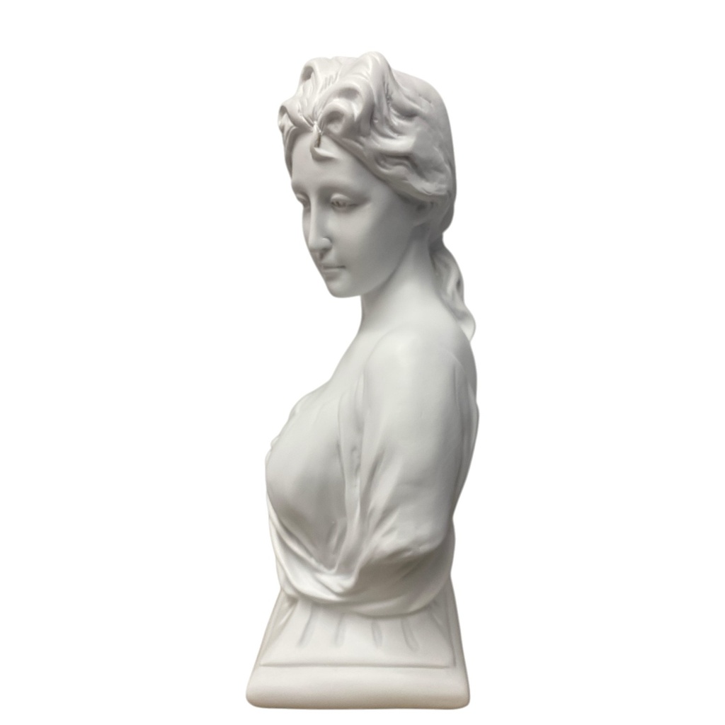 BUSTO VENUS DEL NILO POLIRESINA 18X12X30CM