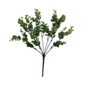 RAMA RELLENO HOJA DE SAUCE, EUCALIPTO PVC 25X35CM
