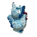 GALLINAS POLIRESINA 20X8X24CM