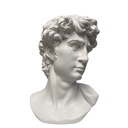 BUSTO DAVID DE MIGUEL ANGEL POLIRESINA 20X18X30CM
