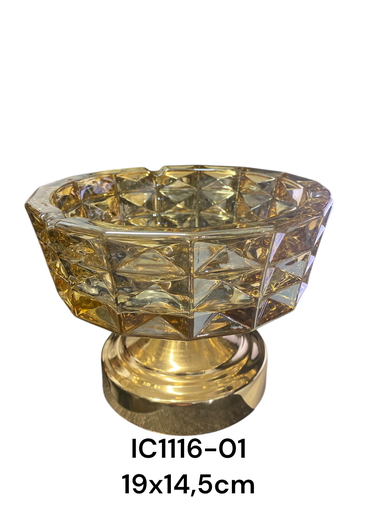 [IC1116-01] CENTRO DE MESA AMBAR 14.5CM