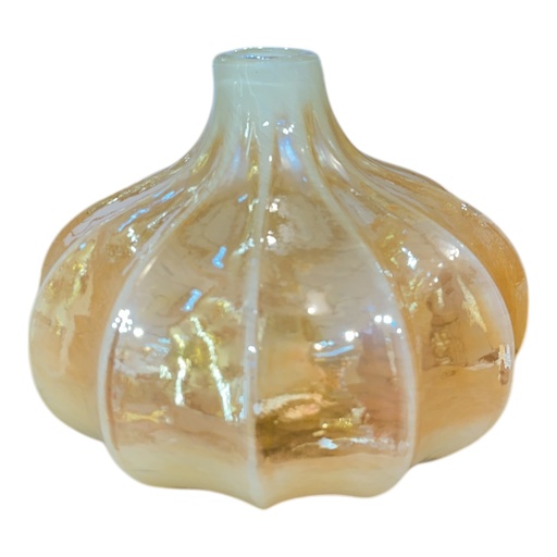[412-363547] JARRON DORADO NACARADO 9ML 22X22X19CM