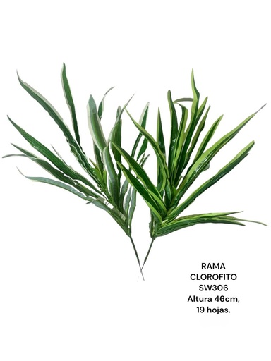 [SW306] RAMA CLOROFITO 46CM