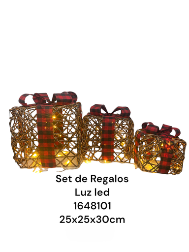 [8679811648101] SET DE REGALOS CAFE CUADROS ROJOS