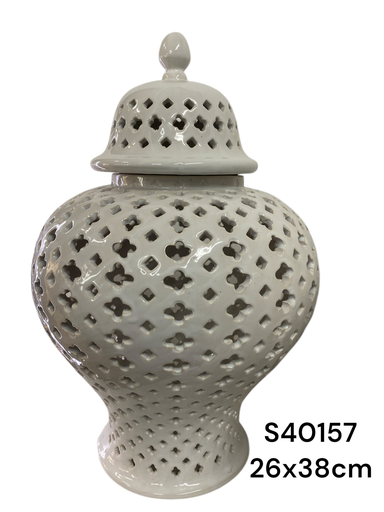 [2023126401573] S40157 JARRON GINGER PORCELANA BLANCO 26X38CM