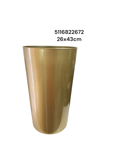 [5116822672] MACETERO DORADO 26X43CM