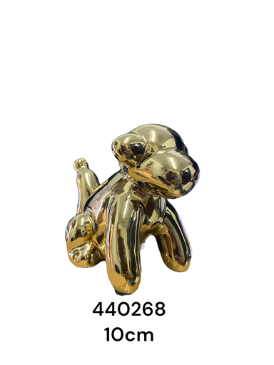 [440268] ES25281 MONO CERAMICA DORADO 10CM