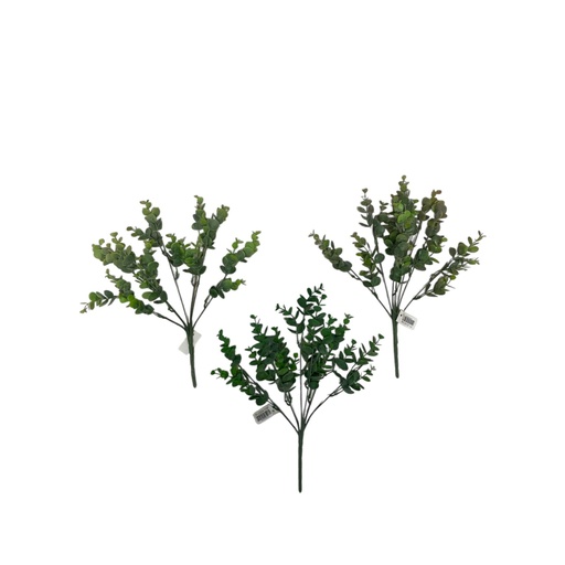 [202402002024116] RELLENO HOJA DE SAUCE, EUCALIPTO PVC 25X35CM C/U